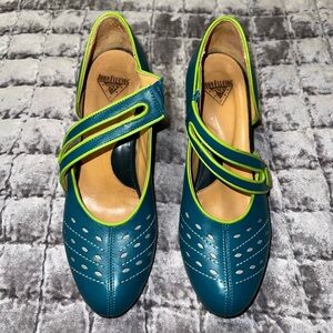 John Fluevog Allure Lookout Asymmetrical Mary Janes